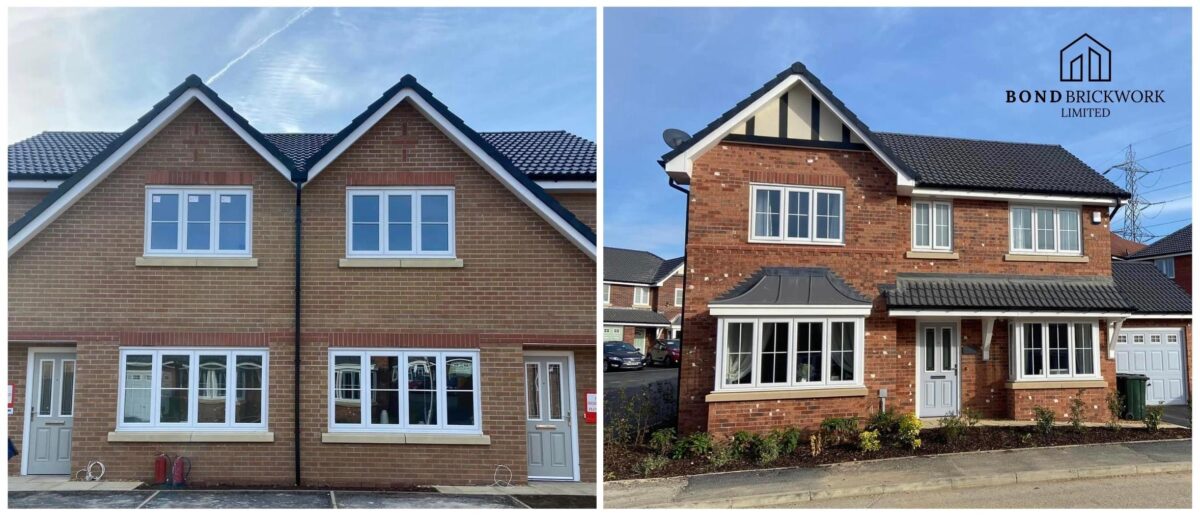 Completed Plots in Treeton, Rotherham Bond Brickwork