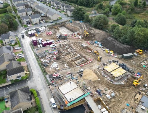 New site started at Cedar Grove, Birchencliffe, Huddersfield